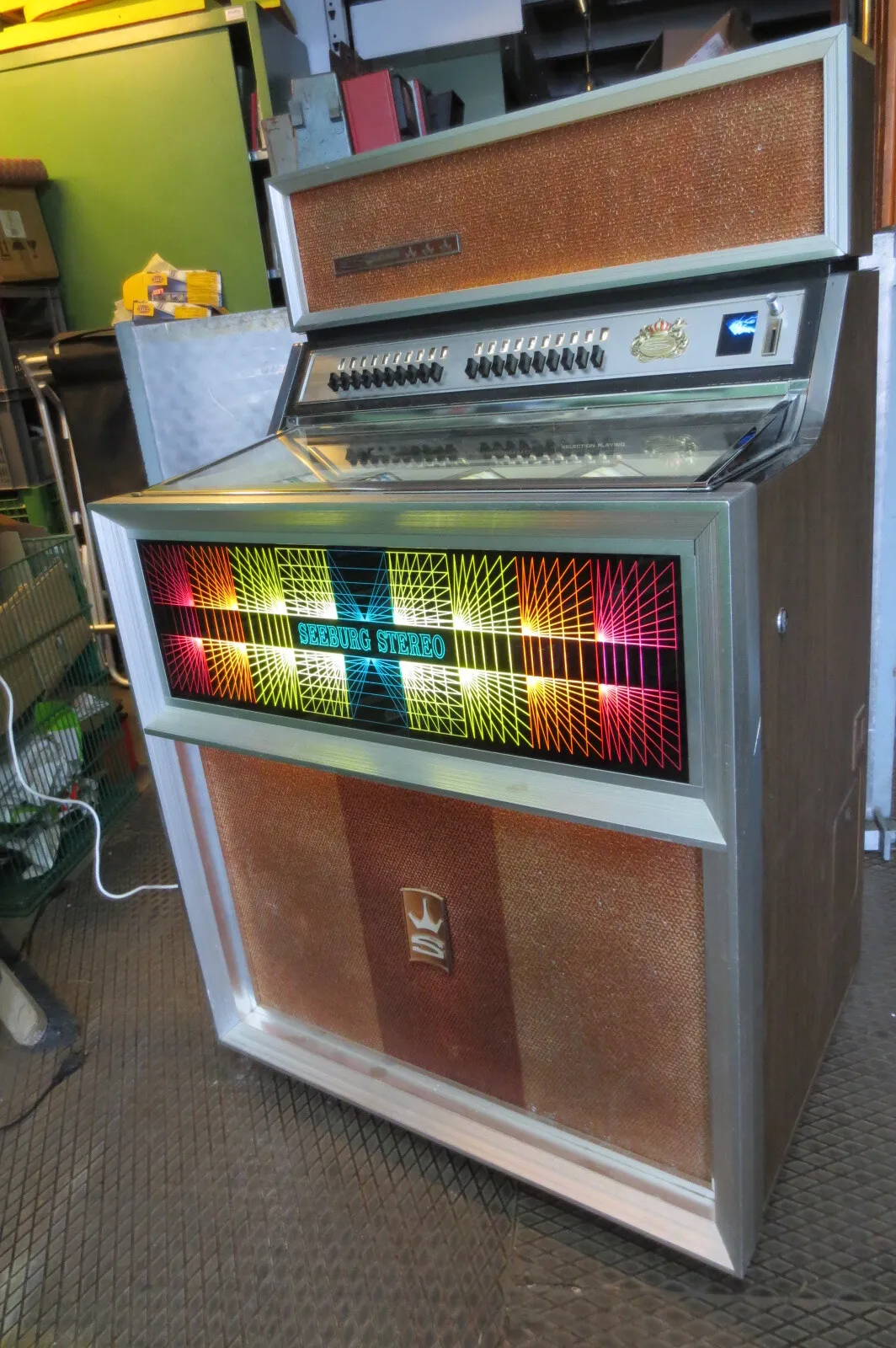 Seeburg Jukebox Musikbox Golden Jet