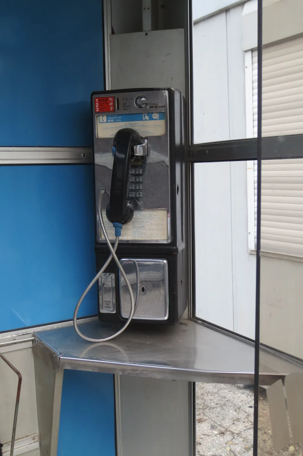 Telefonzelle USA 60er Jahre