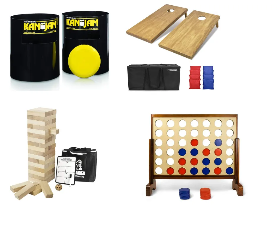 Yard Game Bundle #1  Pairs