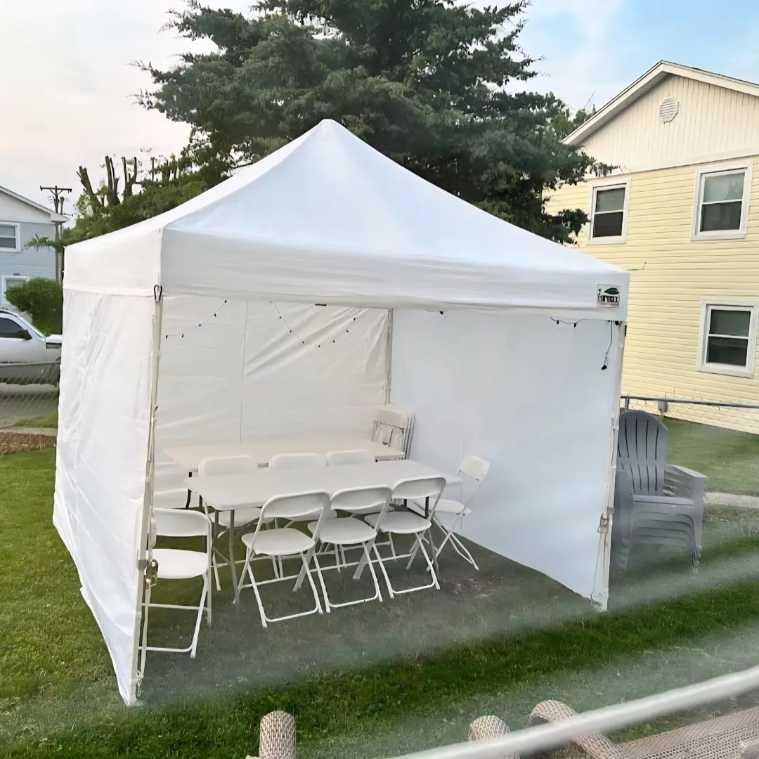 10x10 Pop-Up Package (12 guests)