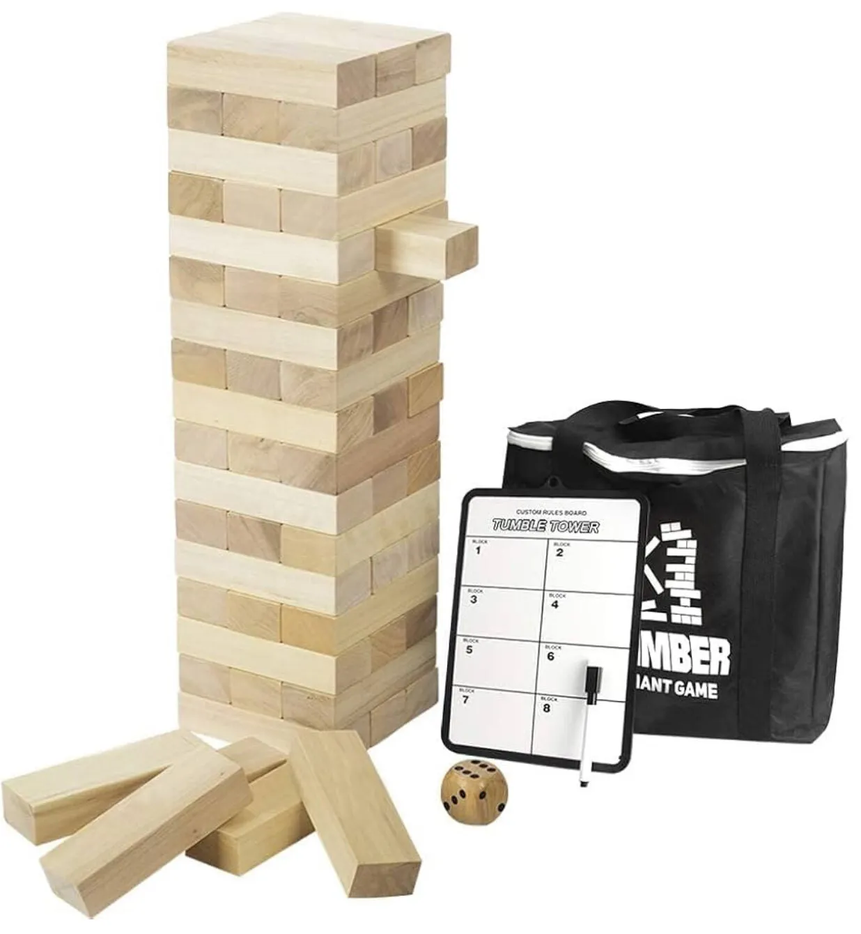 Giant Jenga Yard Game