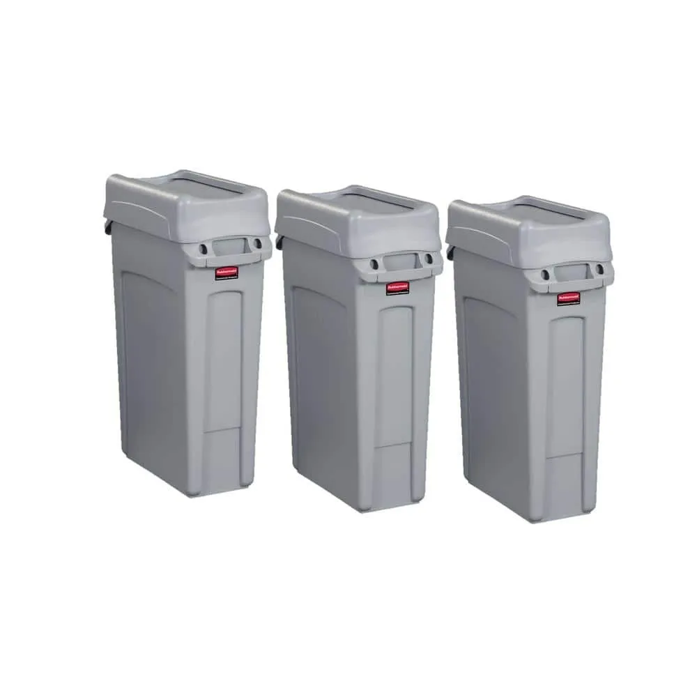 Trash Cans - Slim Jim 23 Gal 