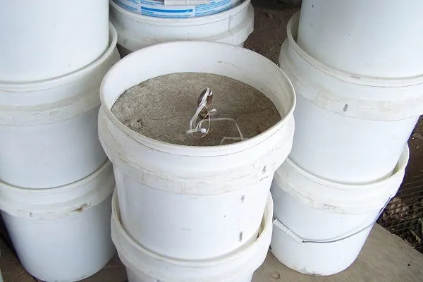 Bucket Weights for Pop Up Tent