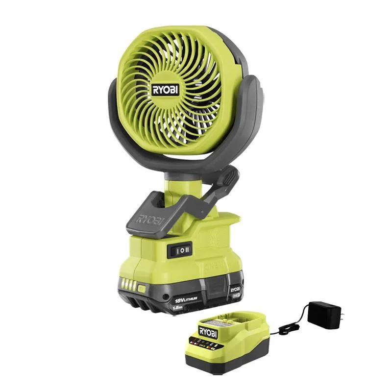 Ryobi Cordless 4" Clamp Fan