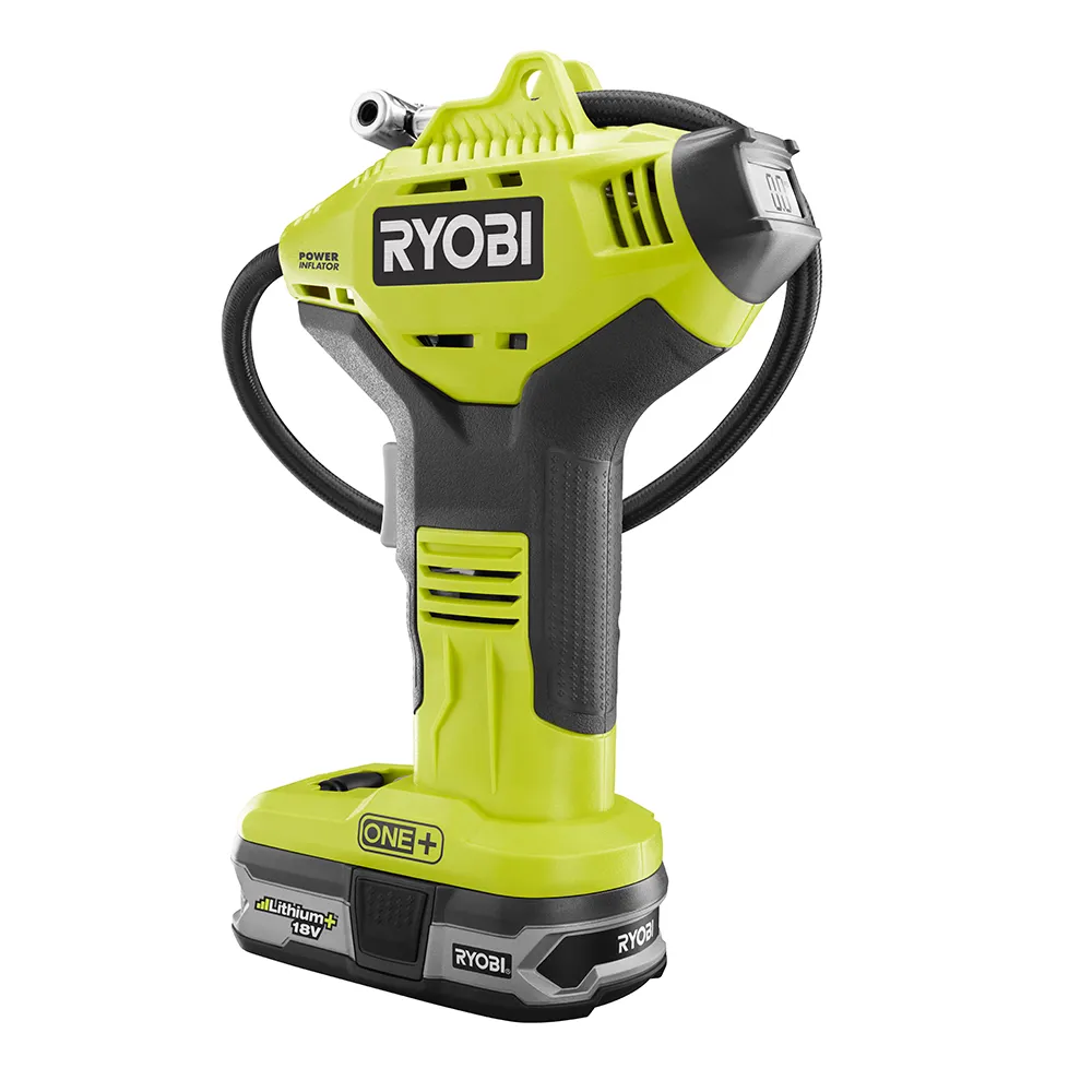 Ryobi High Pressure Inflator with Digital Gauge