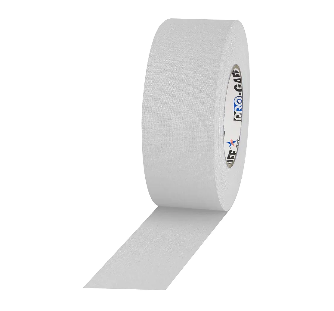 White Gaffers Tape, 2 in x 55 yd