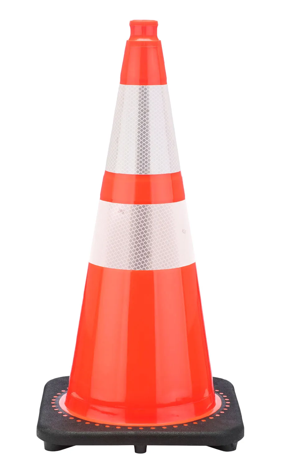 Traffic Cone 28" with Weighted Base