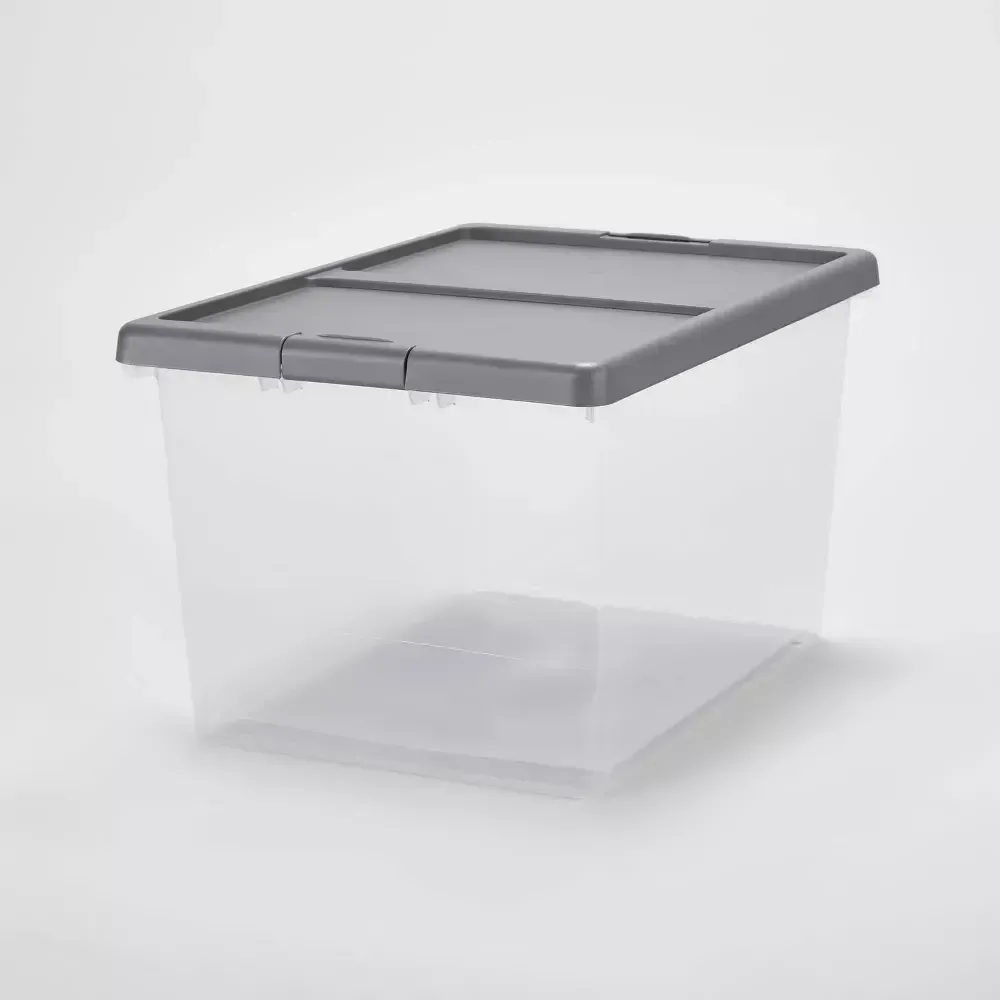 Large Latching Clear Storage Box