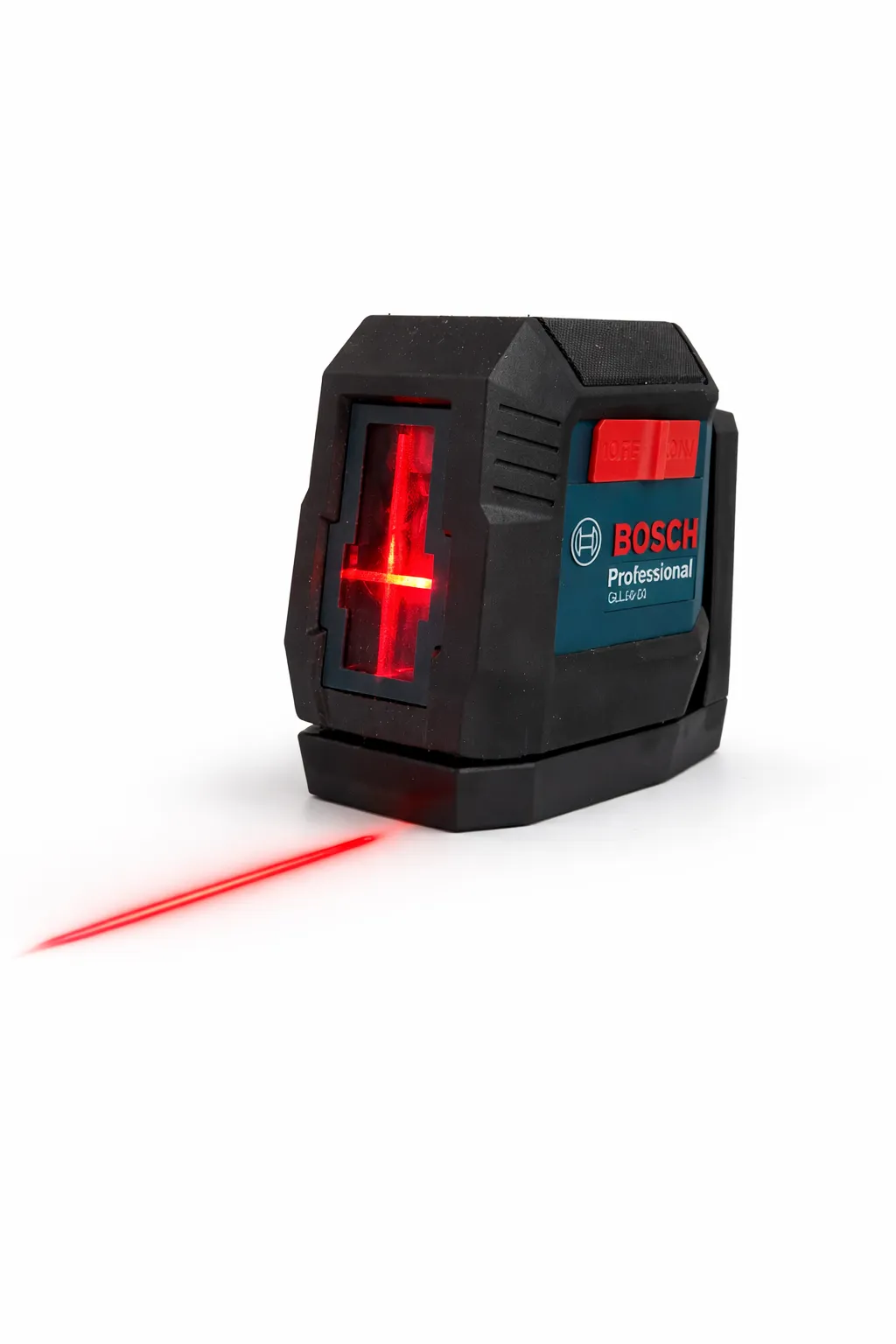 50 ft. Dual Power Battery Red Beam Self-Leveling Cross-Line Laser Level