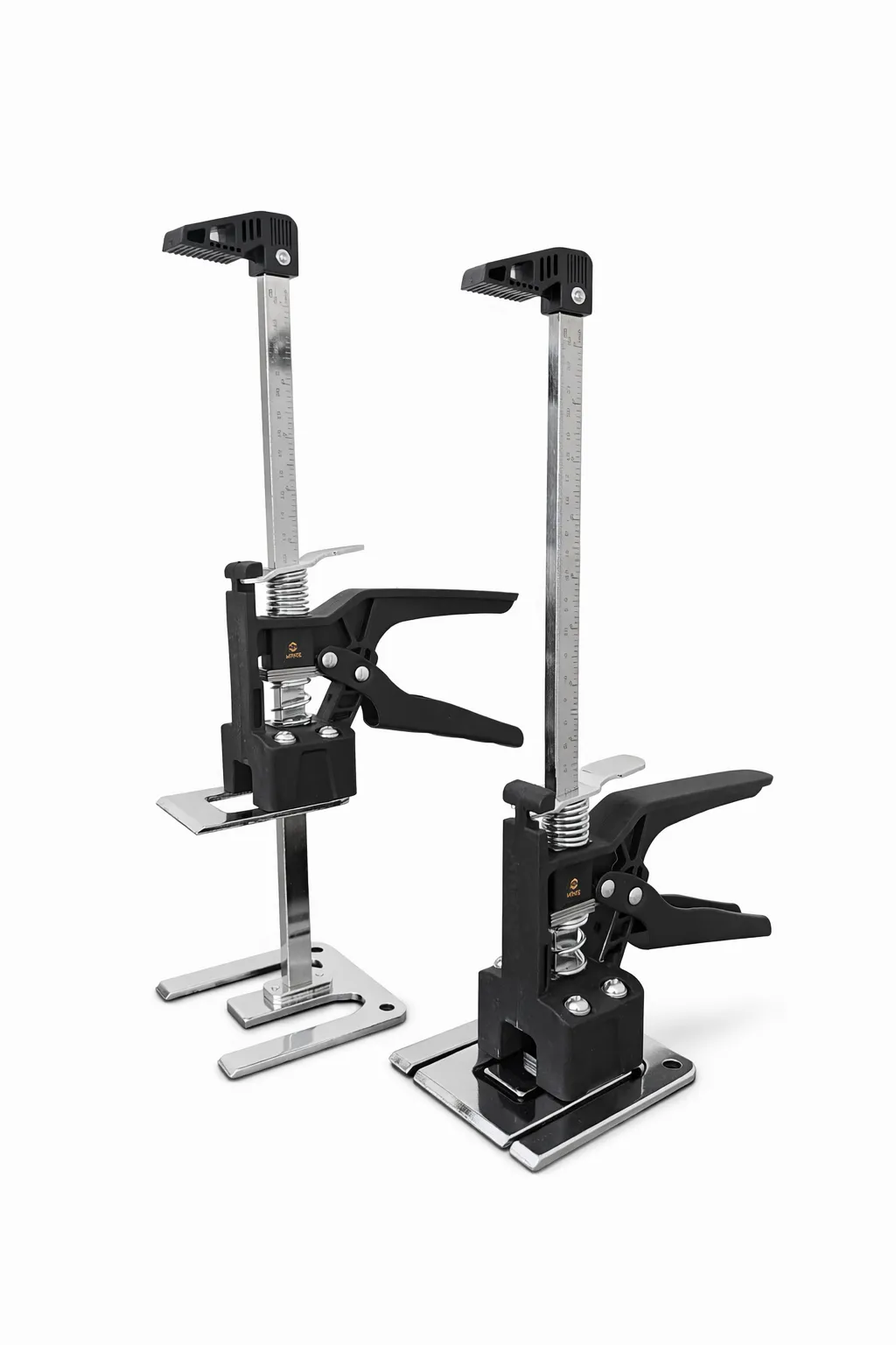  Labor Saving Arm Jack Handle 12 in Furniture Jack Drywall Lift for Wall Tile Locator, Multi Function Height Adjustment 330lbs Capacity