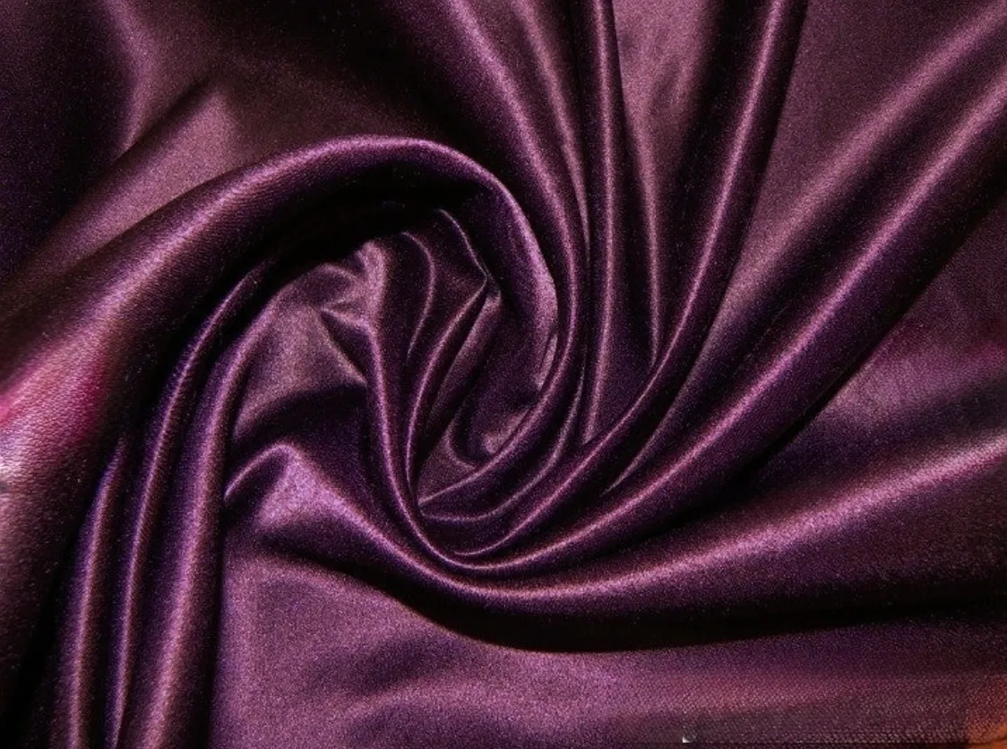 PLUM  BRIDAL SATIN  SASH  8''X108''