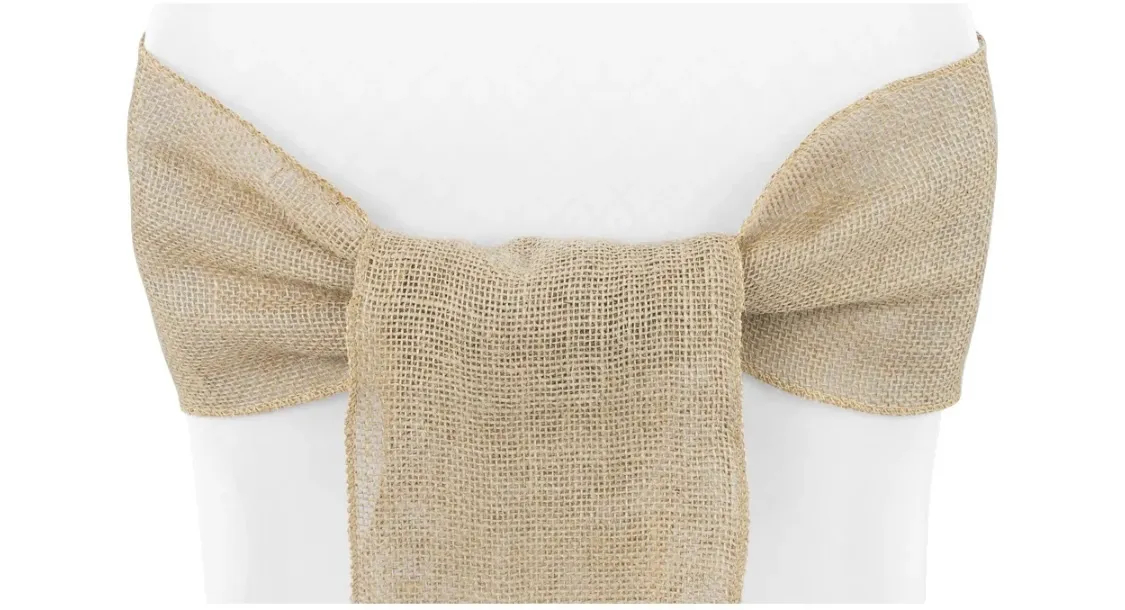 BURLAP  SASH  8''X108''