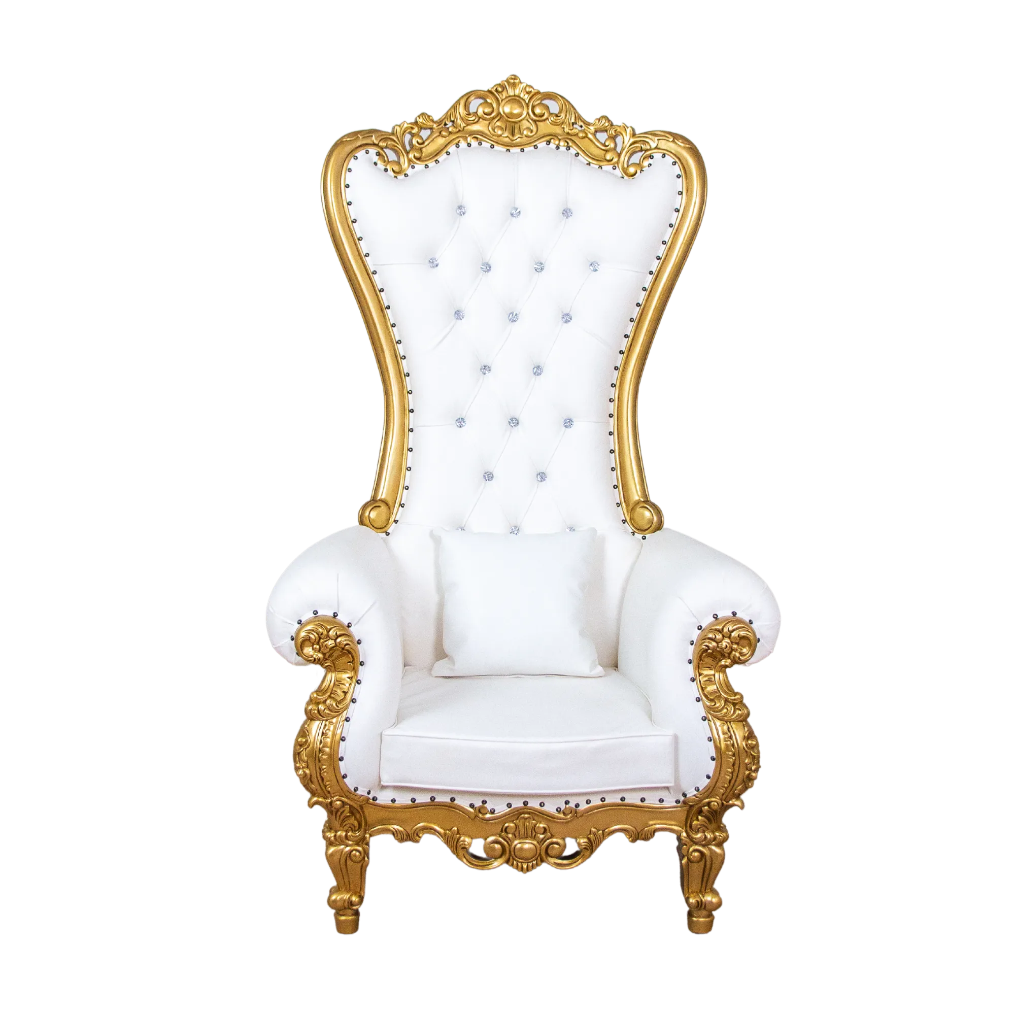 GOLD THRONE CHAIR 
