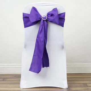  PURPLE  SATIN SASH  7''X108''