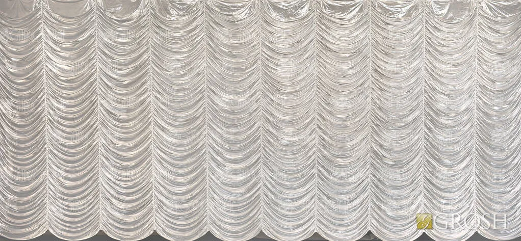 AUSTRIAN PUFF DRAPES 20'H X 10' W 