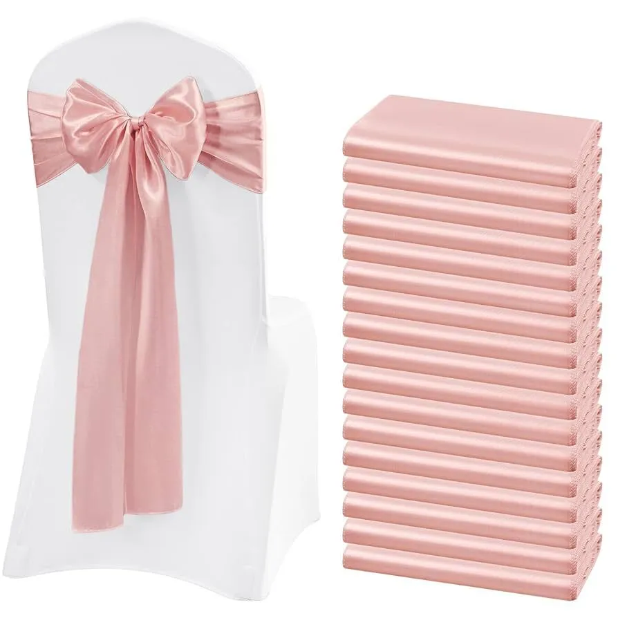 BLUSH  SATIN  SASH  7''X108''
