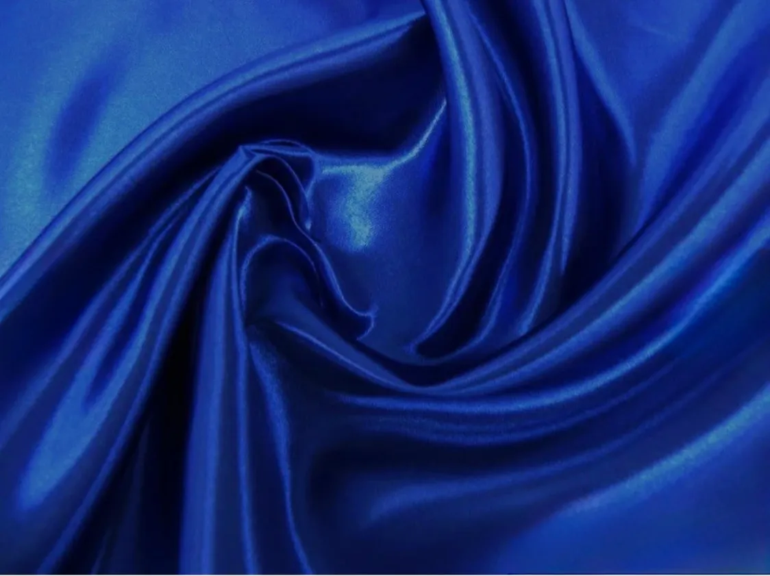 ROYA BLUE  BRIDAL SATIN  SASH  8''X108''