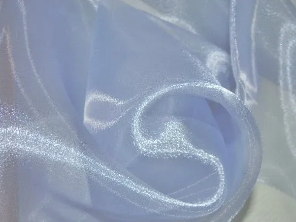 BABY BLUE  ORGANZA  85X85