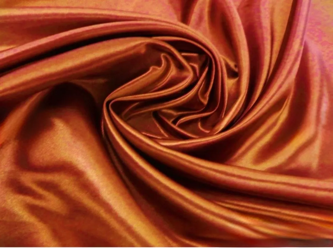 RUST  BRIDAL SATIN  85X85
