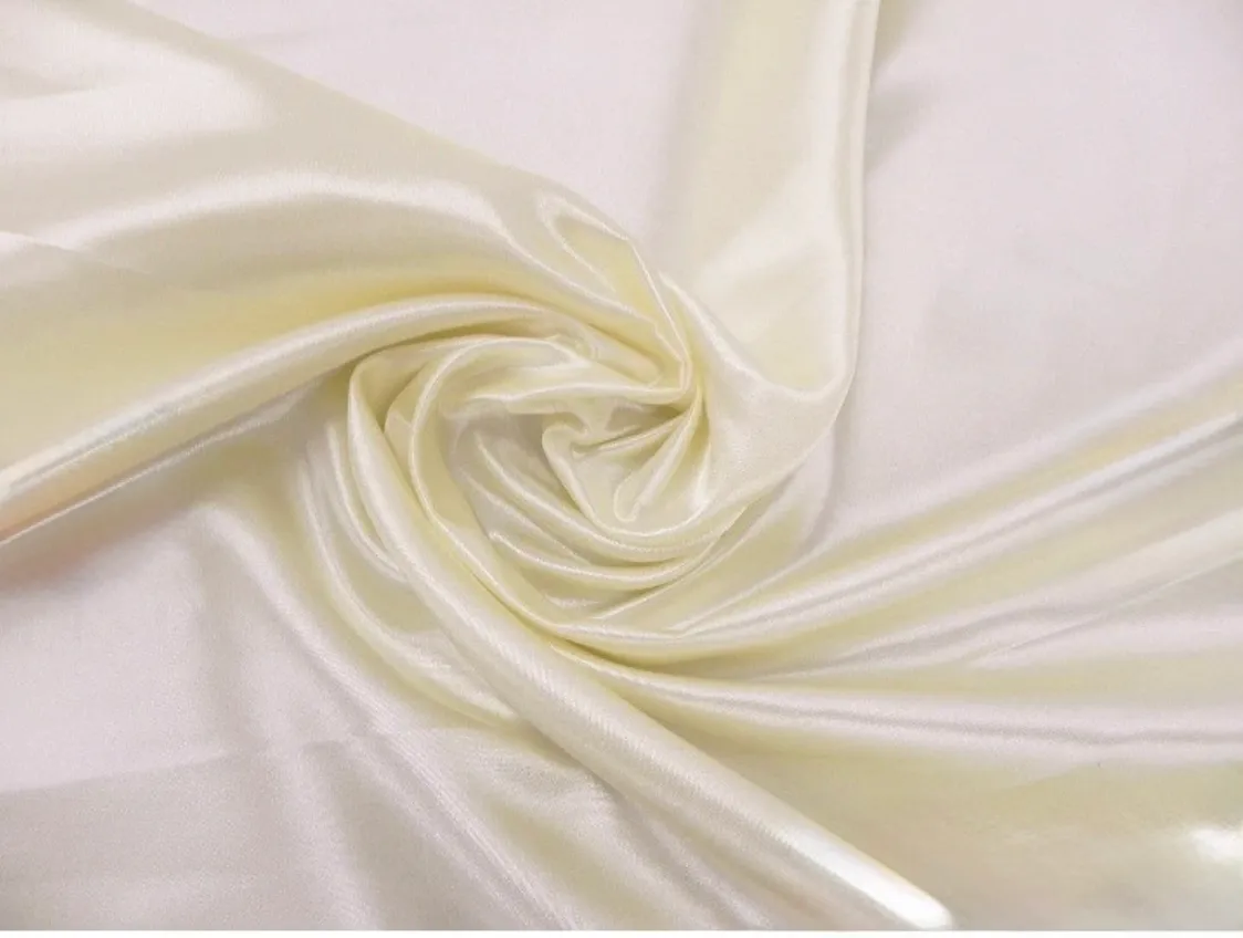 IVORY  BRIDAL SATIN  85X85