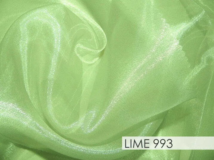 LIME   ORGANZA  72X72