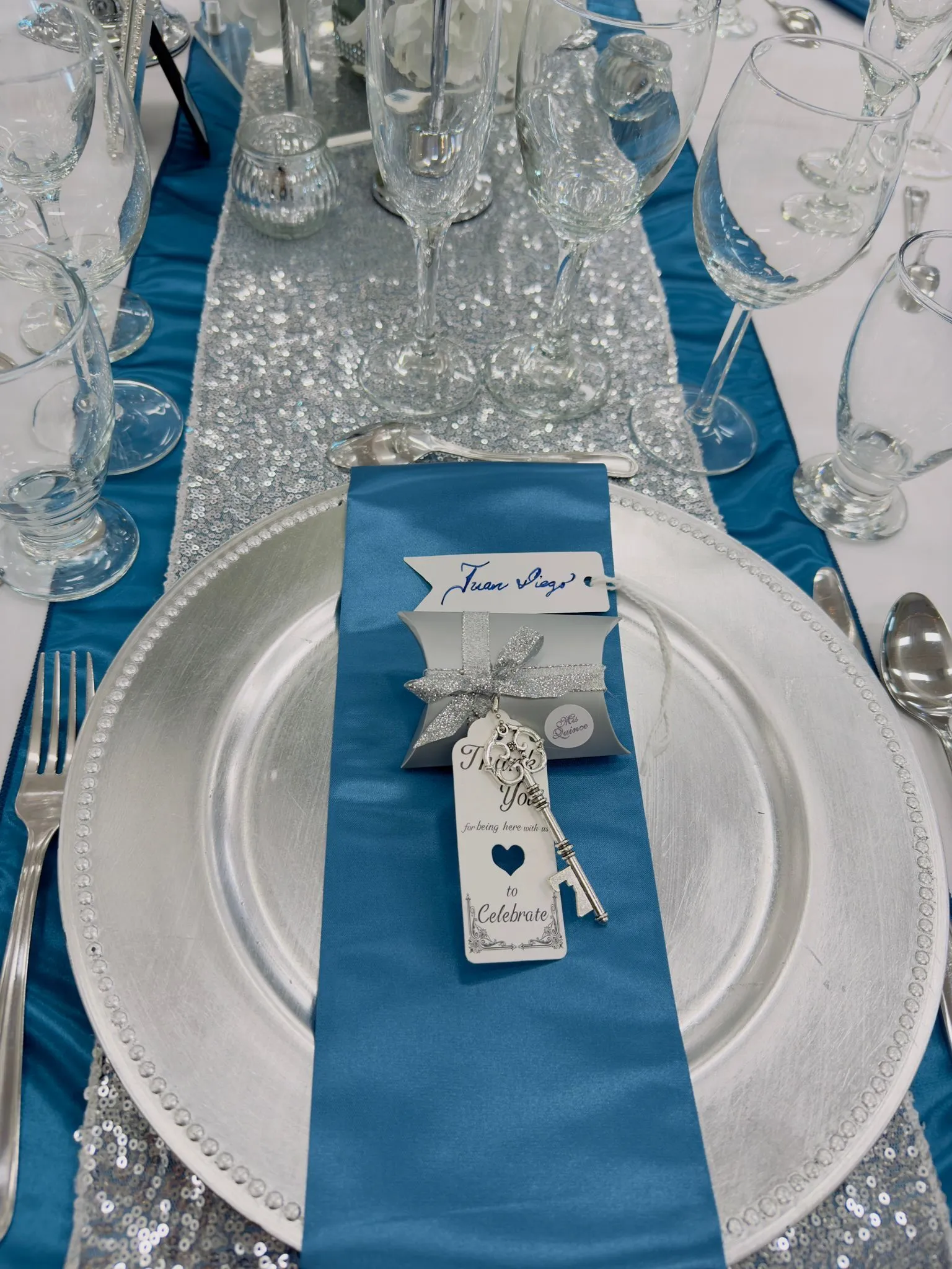 PEACOCK BRIDAL SATIN  18X18 NAPKINS