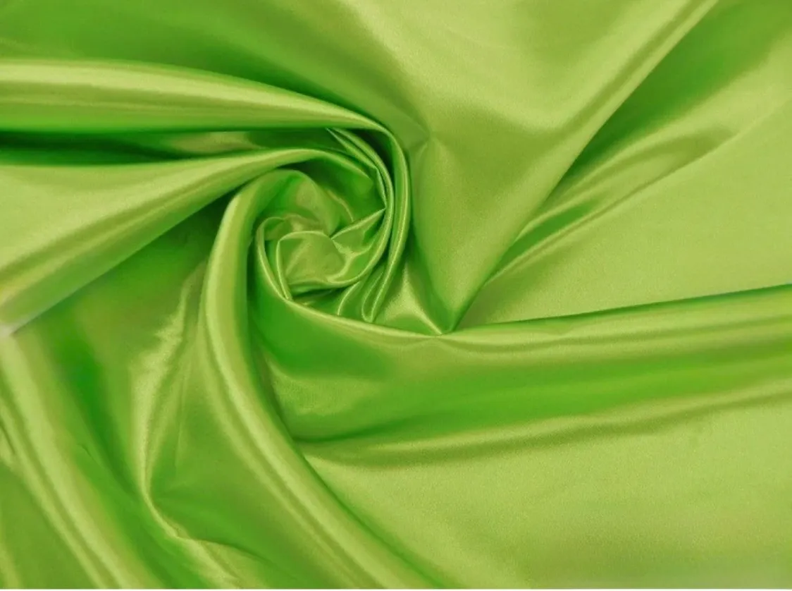 LIME  BRIDAL SATIN  SASH  8''X108''