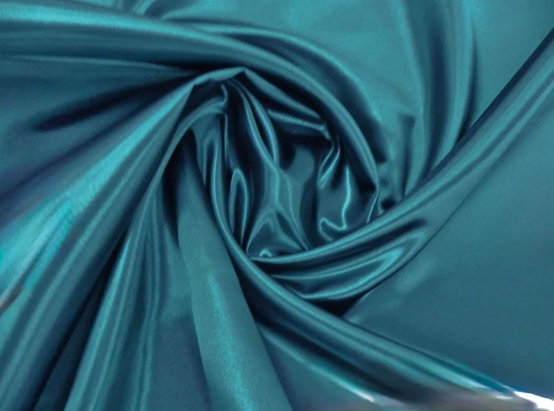PEACOCK  BRIDAL SATIN  72X72