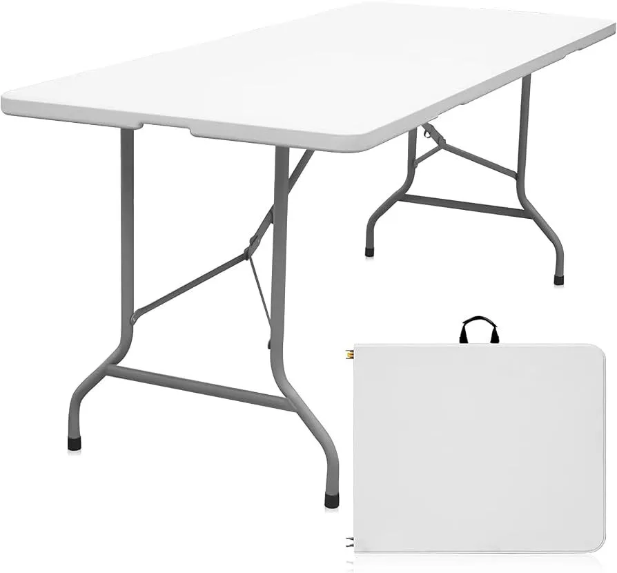 6ft Plastic Folding Table