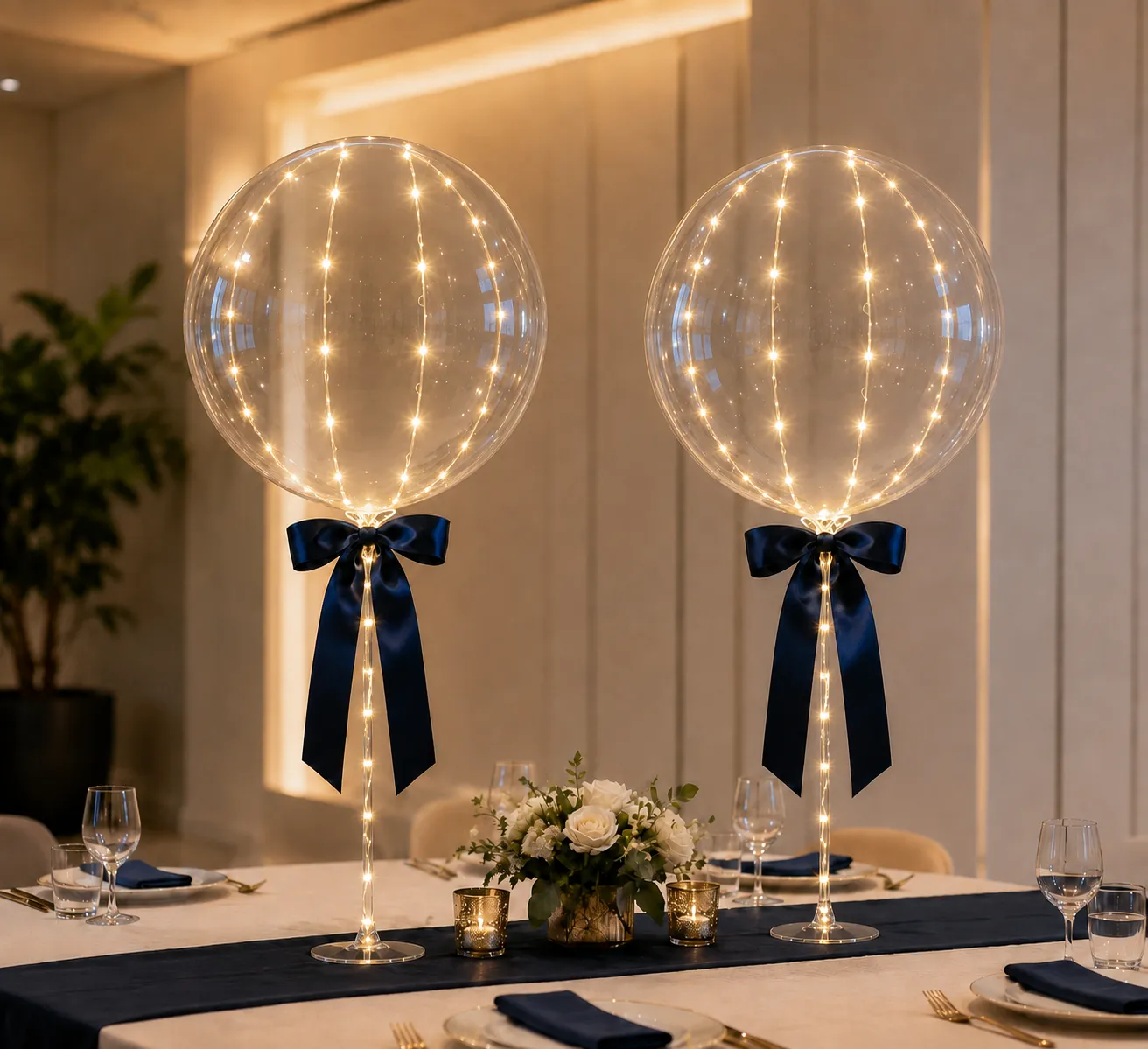 LED Light-Up Balloon Table Top Centerpiece Atlanta, GA