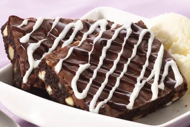 Individually Wrapped Gourmet Brownie White Chocolate Walnut 