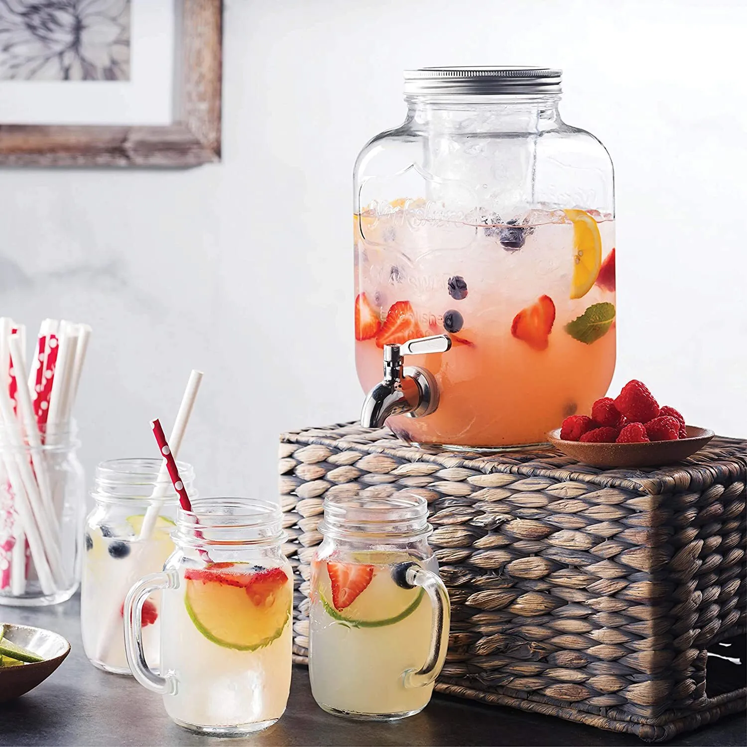 Party Rental 2Gallon Beverage Dispenser 