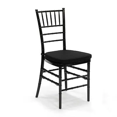 Party Chair Rental Black Chiavari Chairs