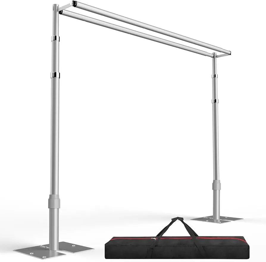 Simple Pipe and Drape Kit With Double Bar
