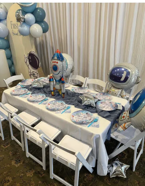 Kids Rectangular Folding Table For Parties and Events 
