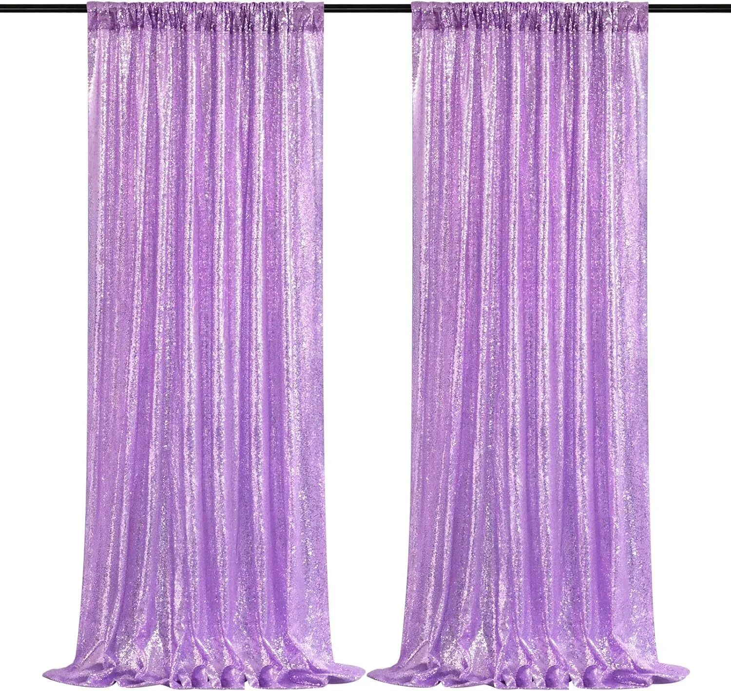 Shimmering Lavender 10x10 Heavy Duty Backdrop Frame Rental | Wedding & Event Decor Atlanta