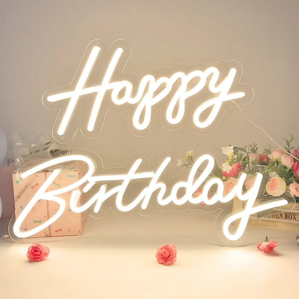 For Rent Happy Birthday Party Marquee Letters 