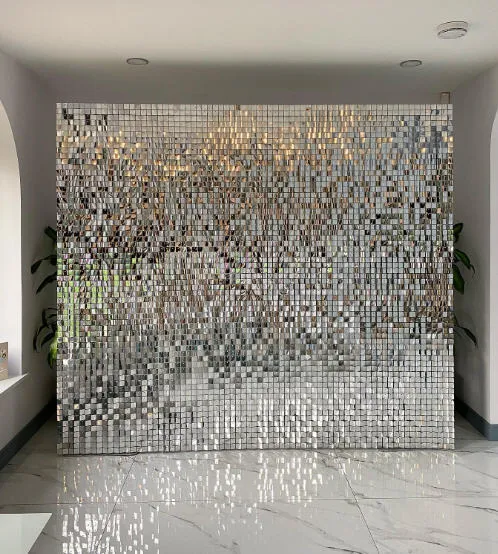 Rental - Silver Shimmer Wall Backdrop  Fully Assembled (Requires a Pickup Truck /Delivery)