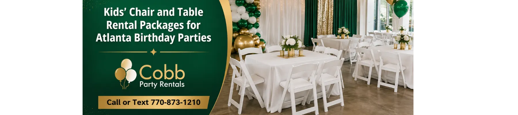 Toddler Chair Rentals for Birthday Parties in Marietta, GA | Cobb Party Rentals