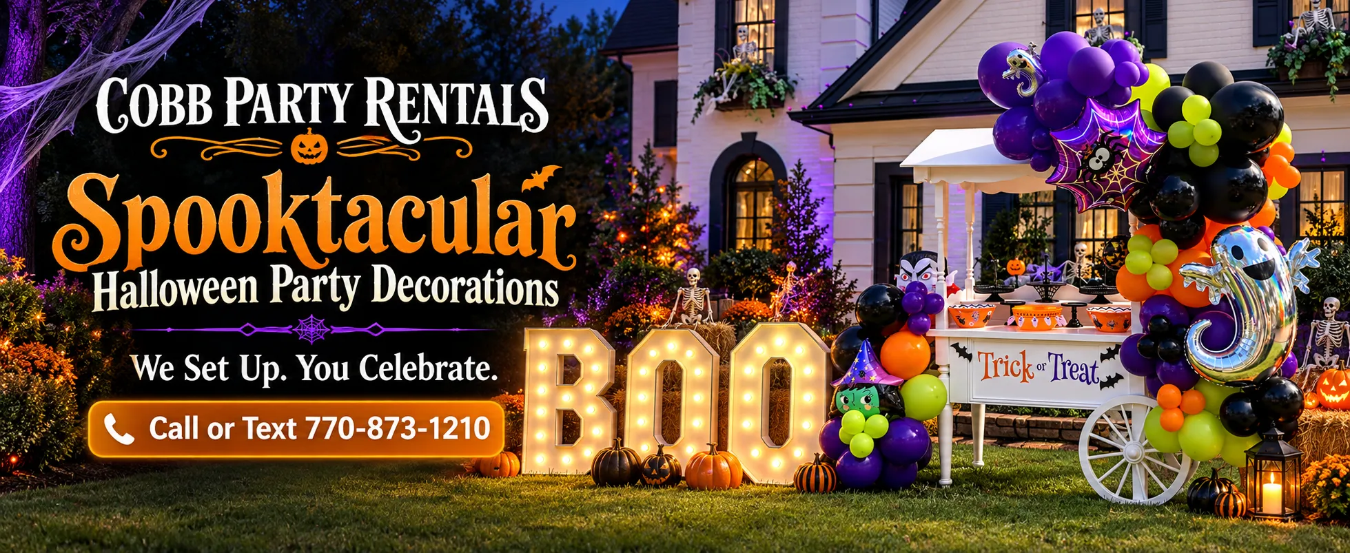 Reserve Your Halloween Decorations Early