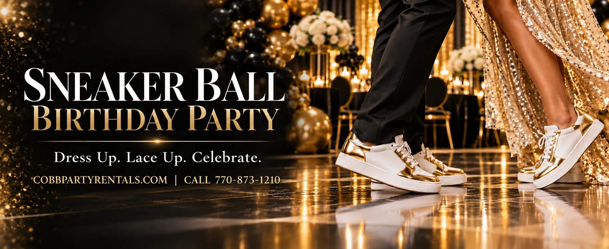 Sneaker Ball Birthday Party Ideas | Marietta & Atlanta, GA