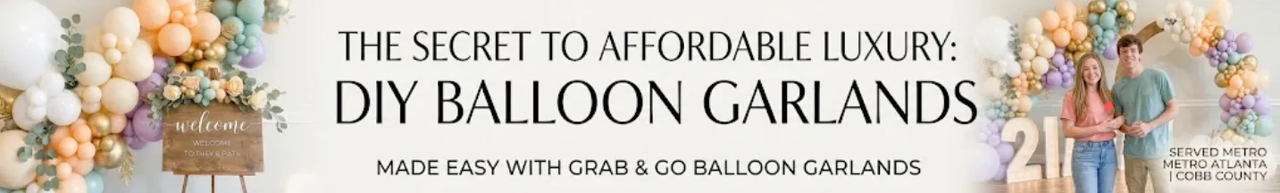 Affordable DIY Balloon Garlands in Atlanta & Marietta | Cobb Party Rentals