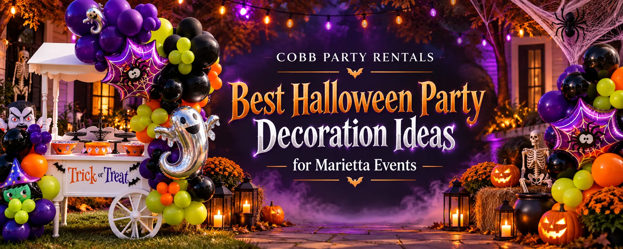 Reserve Your Marietta Halloween Decorations