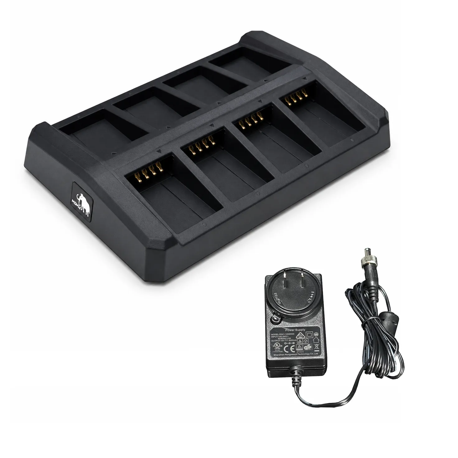 Moma/Hollyland Solidcom C1 8-Slot Lithium-Ion Battery Charging Case