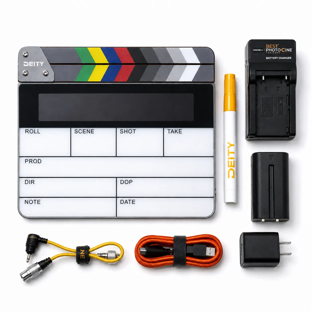 Deity Microphones TC-SL1 Wireless Timecode Smart Slate (Bluetooth, 2.4 GHz)