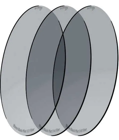 Tilta Black Mist Filter Kit (1/2，1/4，1/8)  95mm