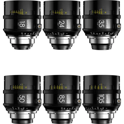DZOFilm Vespid2 T1.9 Prime 6-Lens Kit (ARRI PL)