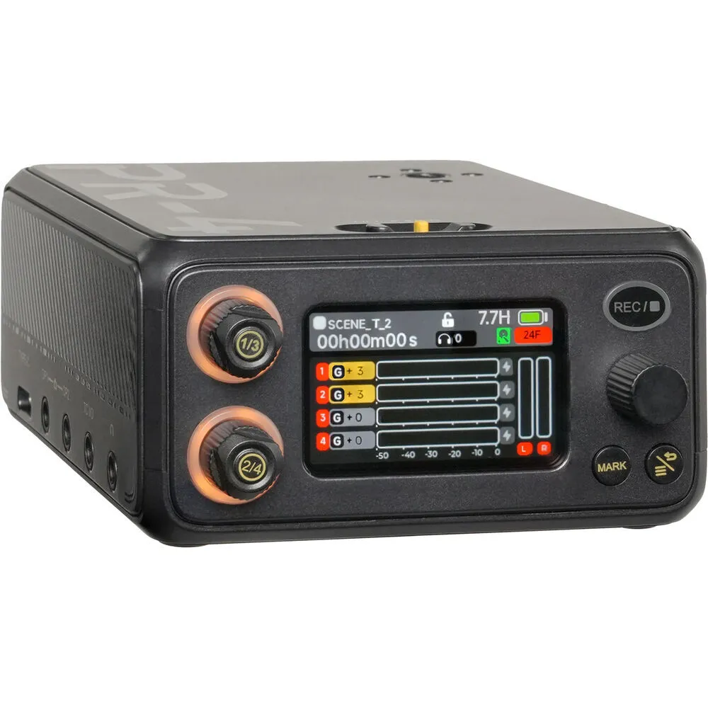 Deity Microphones PR-4 Portable 4-Input / 6-Track 32-Bit Float Field Recorder