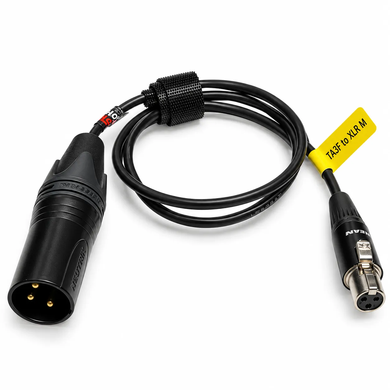 TA3F to 3-Pin XLR Male Output Cable