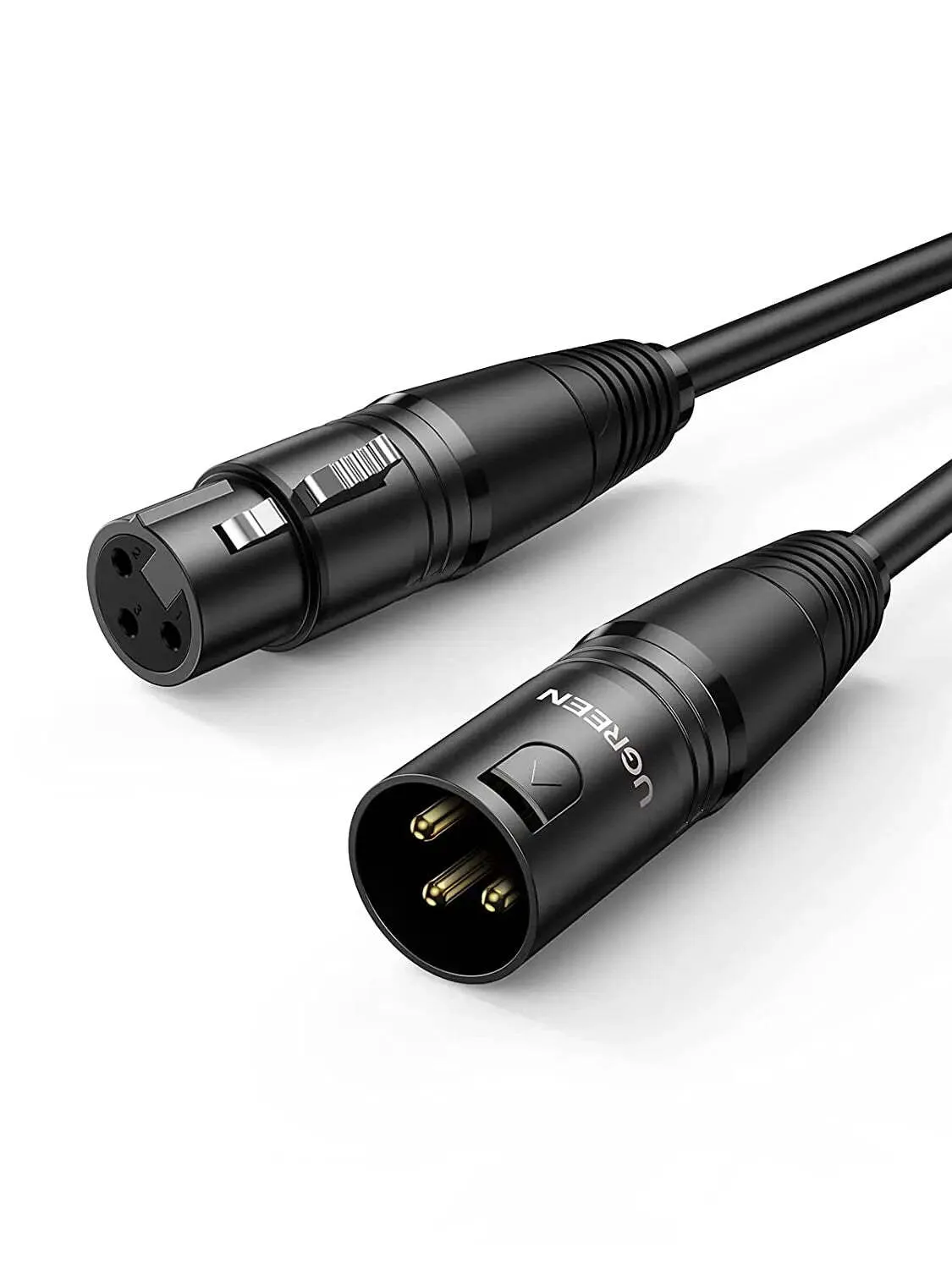 UGREEN 3-Pin XLR Male to Female Audio Extension Cable 5m